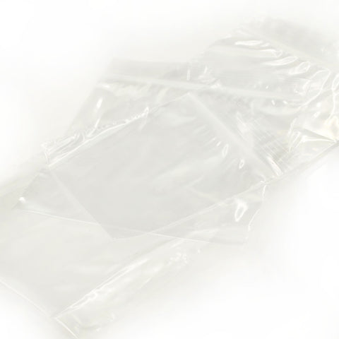 Resealable Plastic Bags 4x4 #Z44 & 4x8 #Z48