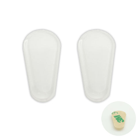 Clear Self-Adhesive Silicone Nose Pads 17mm #200